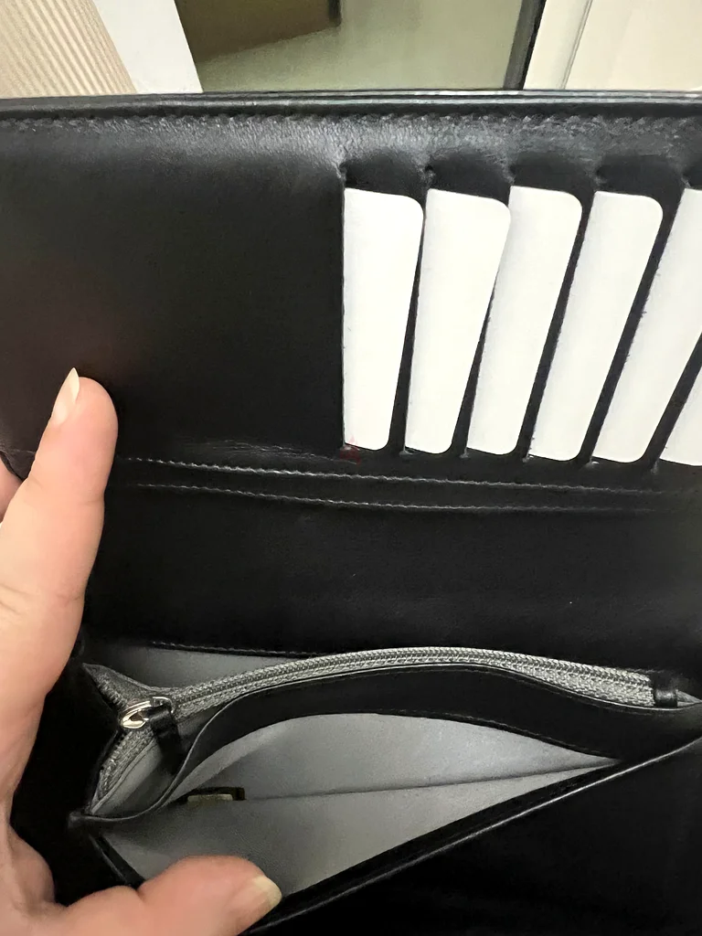 Chanel original new patent wallet63240123638017112