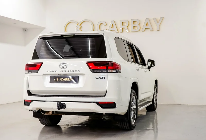 AED 4057 PM | TOYOTA LAND CRUISER GXR 2023 | PRISTINE CONDITION | 1 YEAR WARRANTY | GCC63158340371074114