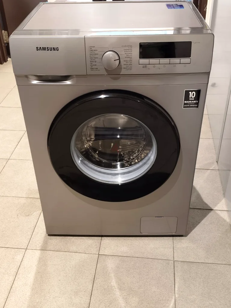 غسالة سامسونج تحميل أمامي WW70T3020BS/GU بسعة 7 كجم مع توصيل مجاني وضمان63244717879297113