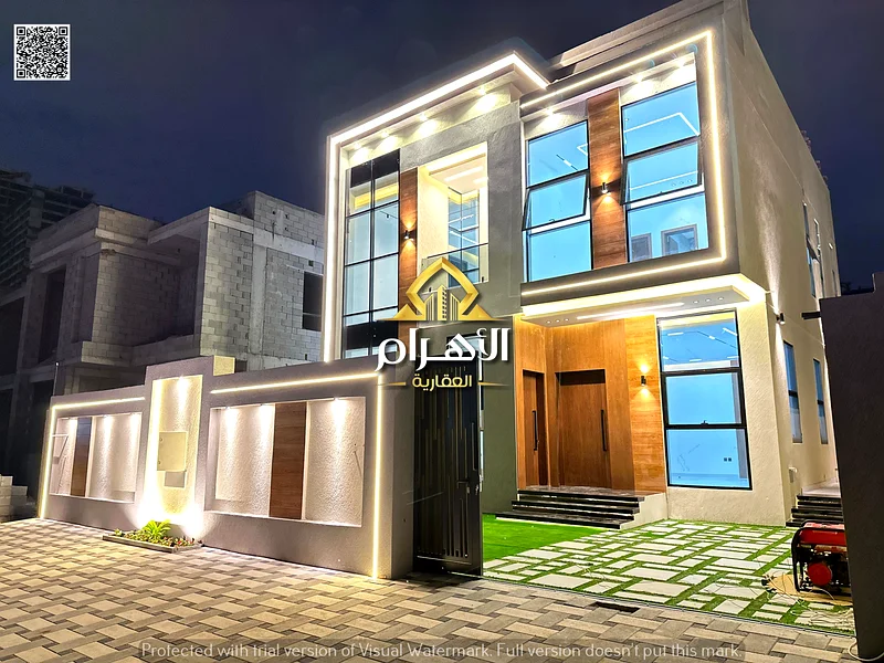 للبيع، فيلا حديثة، تشمل رسوم التسجيل، قريبة من المسجد والخدمات، مع منطقة جلوس في الفناء، دون دفعة مقدمة،63893128878082111