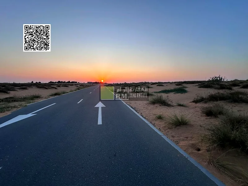 RESIDENTIAL VILLA PLOT FOR SALE ON THE MAIN ROAD I "Residential Lands for Sale in the Largest Project in Umm Al Quwain – Basatin Al Serra"63185196457473113