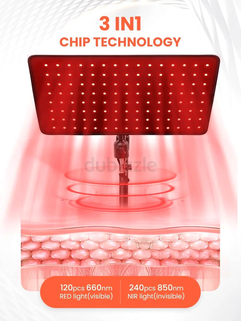 1874 - Red Light Therapy for Face and Body, Beauty Equipment Red Infrared Light Therapy Lamp63262389060354113