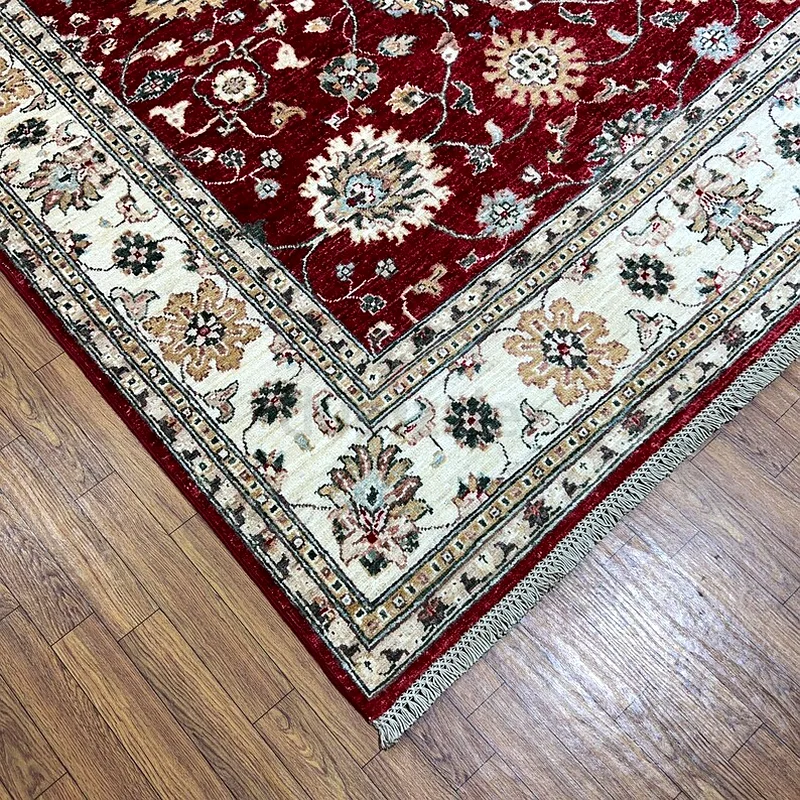 150 x 200 cm | new Handmade Beautiful Red Zeigler Fine Carpet63184228399619113