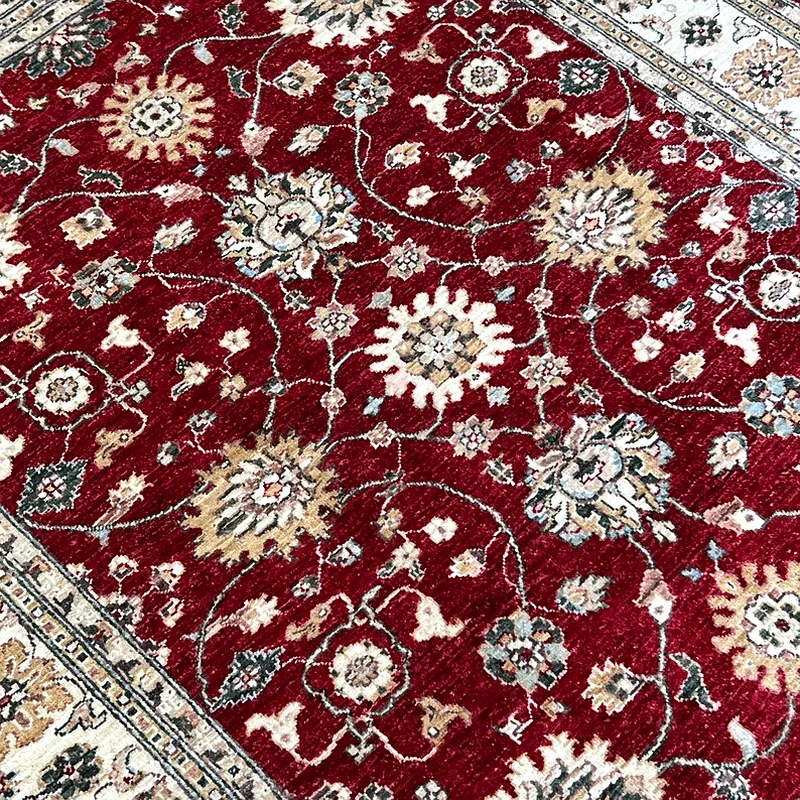 150 x 200 cm | new Handmade Beautiful Red Zeigler Fine Carpet63184228399619114
