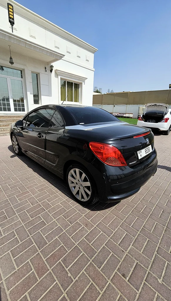 Peugeot 207cc Black 1.6 hard top convertible62930627946370113