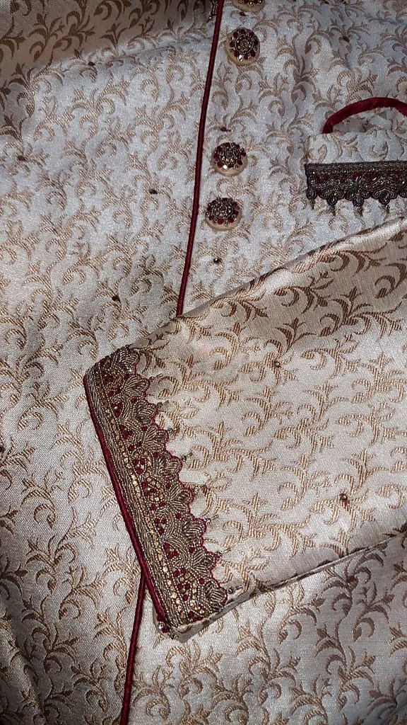 بذلة عرقية أنيقة للرجال مع إكسسوارات63236114662146113
