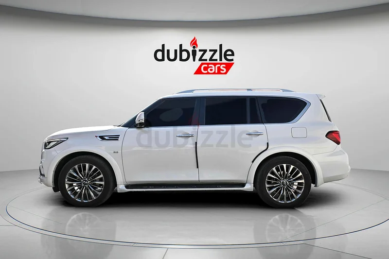 درهم إماراتي 1777 شهريًا | إنفينيتي QX80 2020 فاخرة بـ 7 مقاعد | مواصفات دول مجلس التعاون الخليجي | رقم المرجع #33042163222808725378114