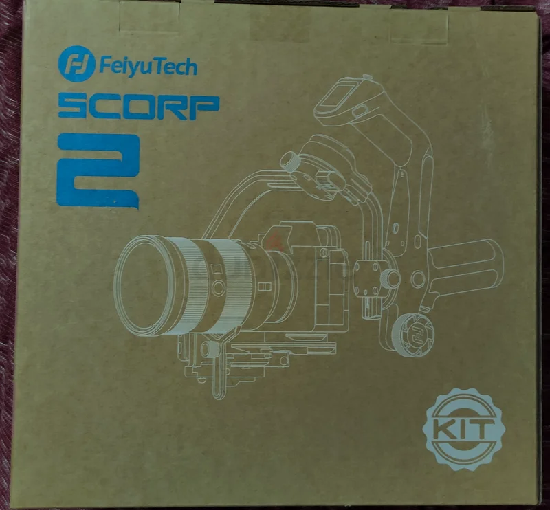 جيمبال كاميرا Scorp 2 مع جميع الملحقات، كأنه جديد مع محرك التركيز مجانًا63172217899907113