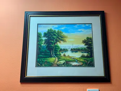 Charming Nature Landscape Painting - Perfect for Your Home!