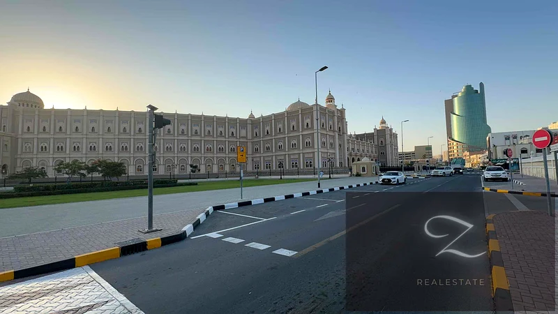 For sale, a residential and commercial building in Sharjah / Al Musalla West, ground floor + 3, next to Grand Mall63205834564353110