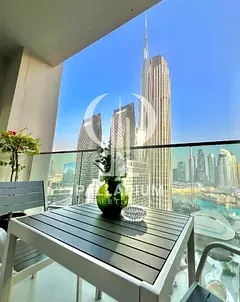 Exquisite 3-Bedroom Apartment with Maid’s Room | Mid-Floor | Furnished | Partial Burj &amp; Founta
