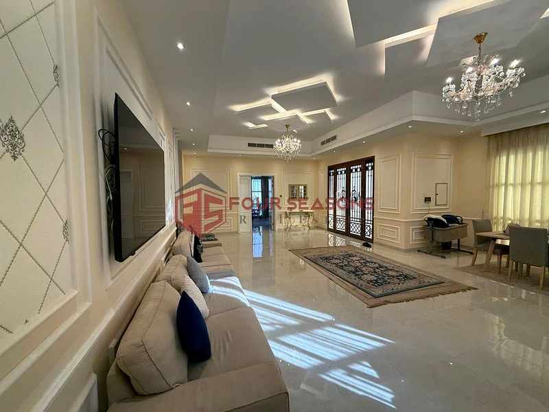 فيلا حديثة مكونة من 5 غرف نوم | مؤثثة بالكامل | غرفة خادمة + جناح ضيوف خاص63813537928067114