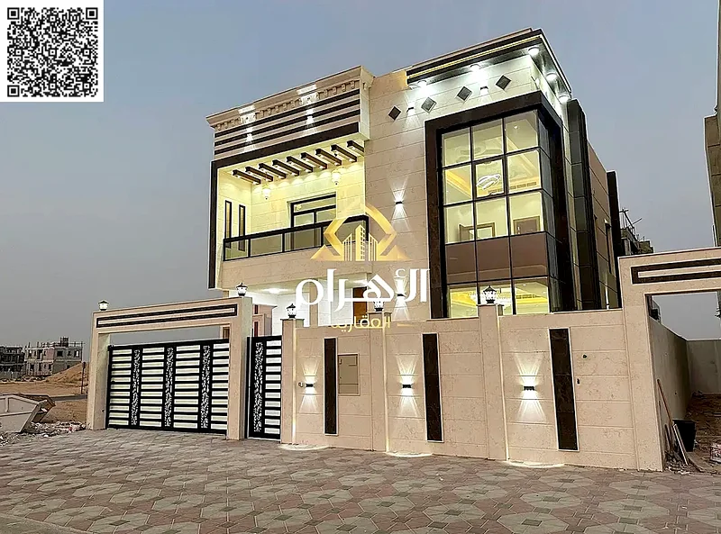 فيلا حديثة مع مساحة داخلية كبيرة بما في ذلك رسوم التسجيل وملكية وتكاليف تكييف الهواء، وتكييف مركزي، ملكية تامة63900710239107110
