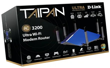 D-Link TAIPAN Ultra Wi-Fi Modem Router