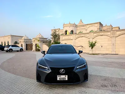 LEXUS IS350 F SPORT PACKAGE 2022 VERY LOW K.M ONLY 16000 FULL OPTION GCC