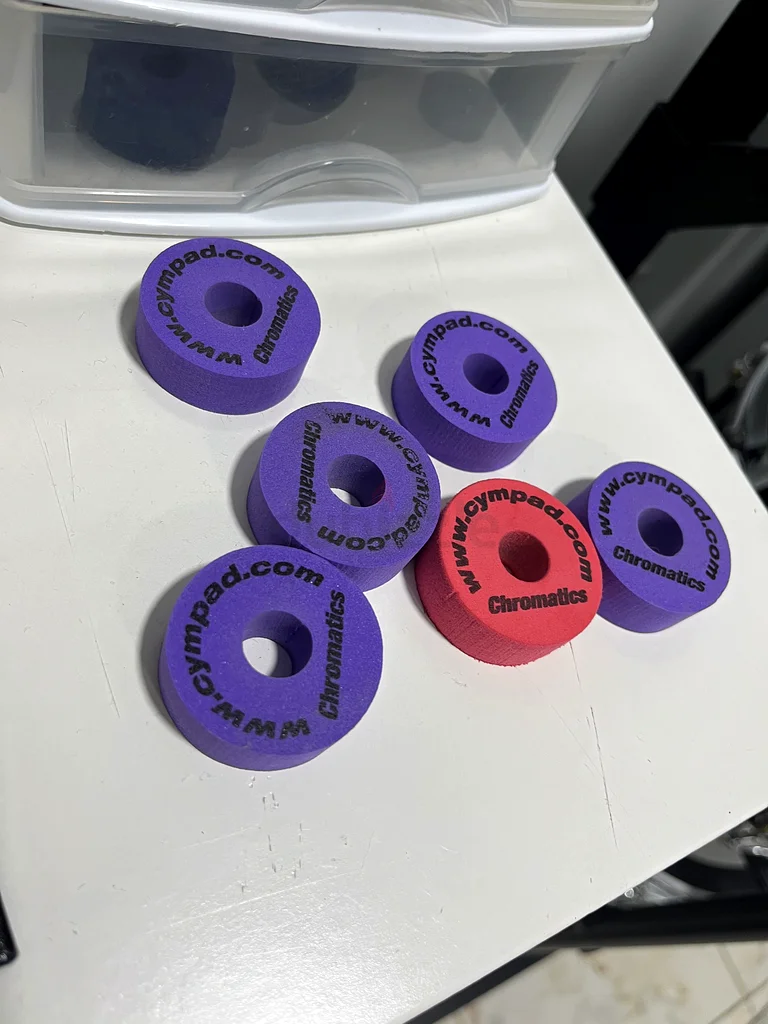 Cympad “Chromatics” Purple cymbal felts632301887505941120