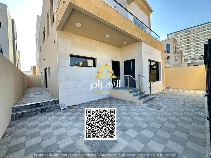 فيلا بسعر مخفض وبدون دفعة أولى، بالقرب من المسجد، إحدى أكثر الفيلل فخامة في عجمان، بتصميم قصر، ديكور سوبر ديلوكس63900608452097111
