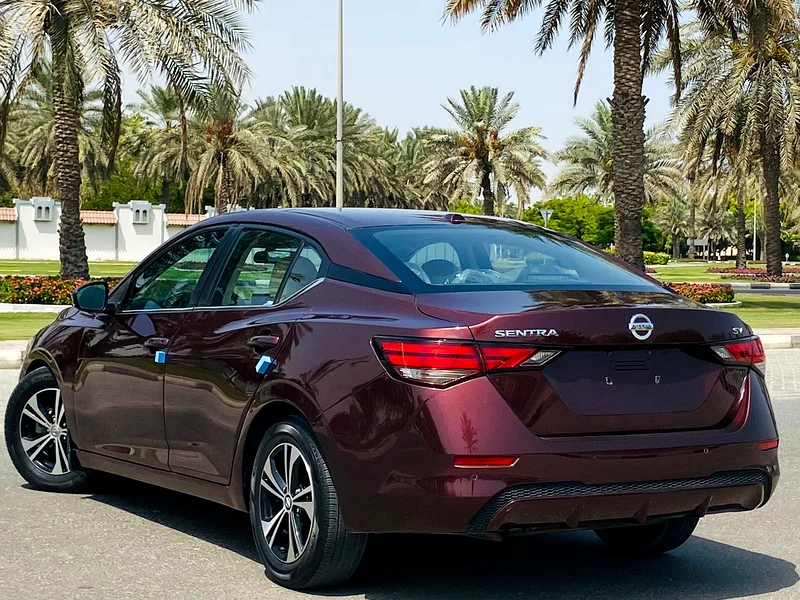 نيسان سنترا SV 2020 - لون عنابي جميل - بحالة ممتازة - مضمونة 100٪63177100757763114