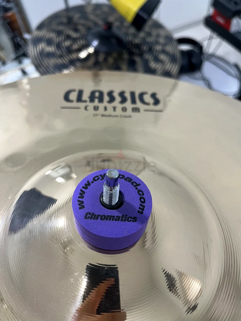 Cympad “Chromatics” Purple cymbal felts63230188750594112