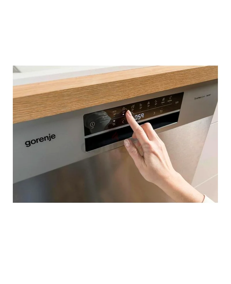 Gorenje Free Standing Dishwasher 16 Place Settings 3 Baskets Total Dry Auto Door Opening GS643D60X63259706965506114