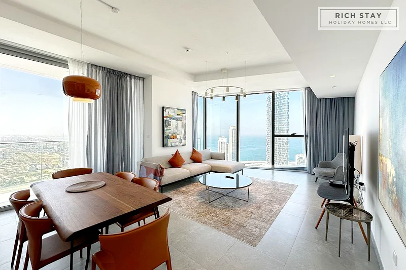 Spacious 3BR| High-Floor | Stunning Sea & City Views63833992746499111
