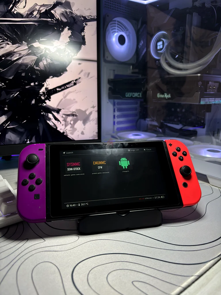 Switch 256GB 20+Games ( moddchipped)632311973324811115