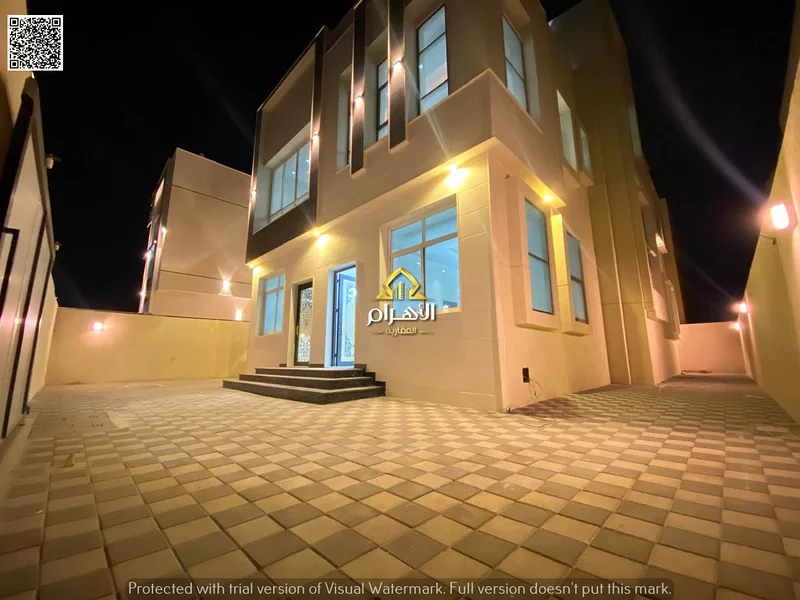 ● Villa - Two floors, large courtyard - Close to Sheikh Mohammed bin Zayed Road - Freehold for all nationalities for life - With the possibility of ea63902007972738111