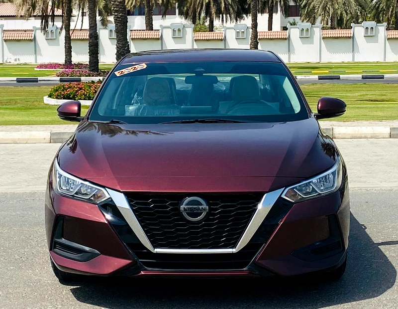 نيسان سنترا SV 2020 - لون عنابي جميل - بحالة ممتازة - مضمونة 100٪63177100757763112
