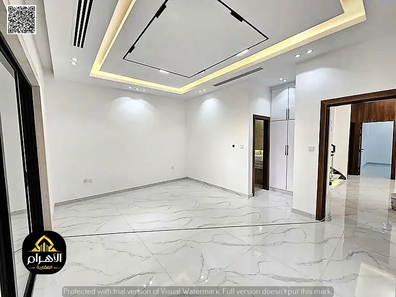 Hurry up and book your villa, ready with the key, including registration fees, freehold, in the most prestigious location in Al Helio, Ajman63902007930113114