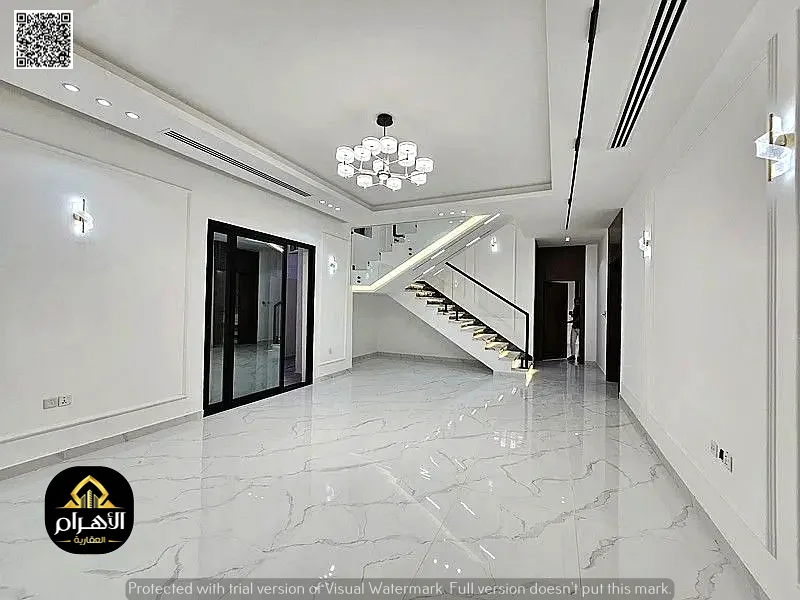 Hurry up and book your villa, ready with the key, including registration fees, freehold, in the most prestigious location in Al Helio, Ajman63902007930113112