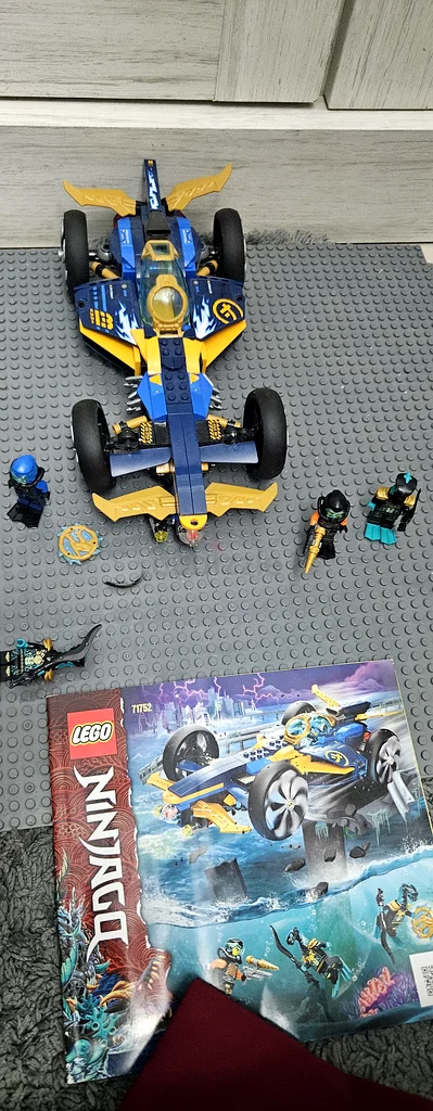 Lego Ninjago 71752 Ninja Sub Speeder63205356506243112
