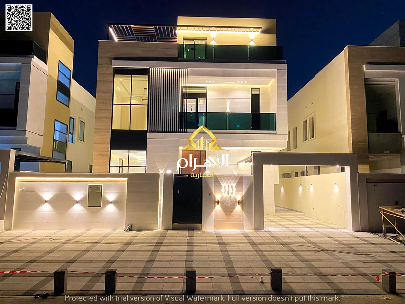 فيلا فاخرة بتصميم حديث للبيع في الهيلو 2، مساحة كبيرة، 5 غرف، سطح وبركة سباحة. السعر يشمل رسوم التسجيل ورسوم الملكية63900608401538110