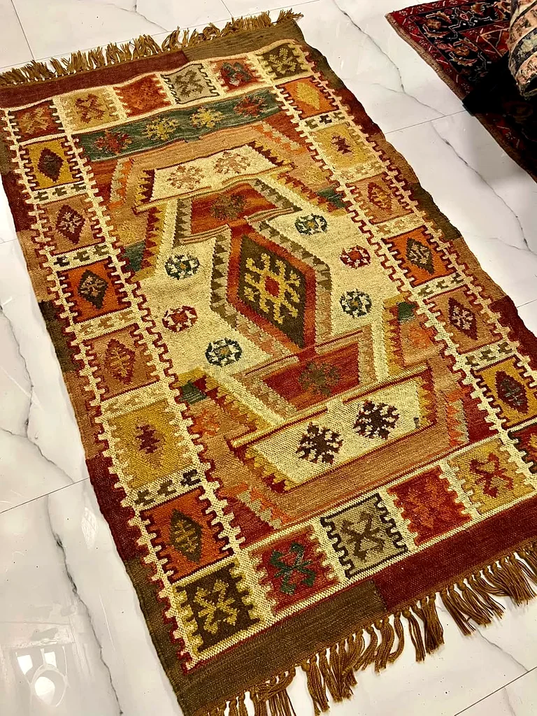 Exquisite Handwoven Middle Eastern pottery barn carpet63180365915265111