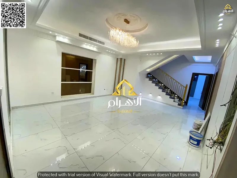 فيلا زاوية للبيع مباشرة مقابل الحديقة، متضمنة رسوم التسجيل63901798526337114
