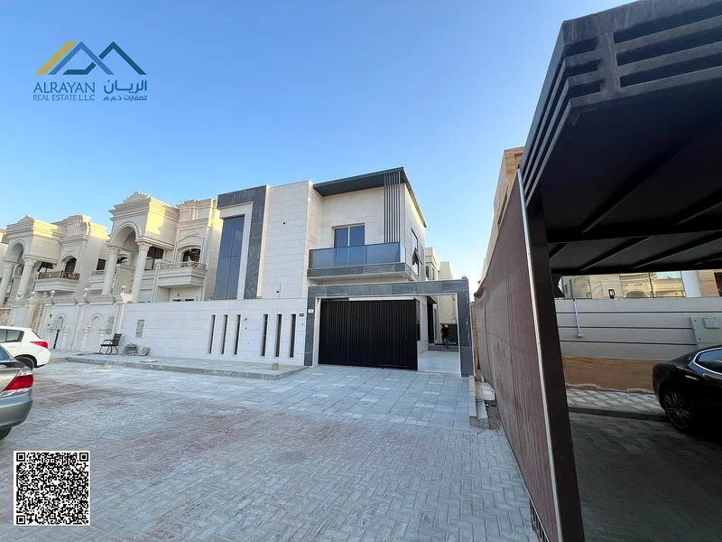 Direct from the owner: A luxurious super deluxe villa for sale in the Al Alia area of ​​Ajman, freehold for all nationalities at a special price.63871901388290112
