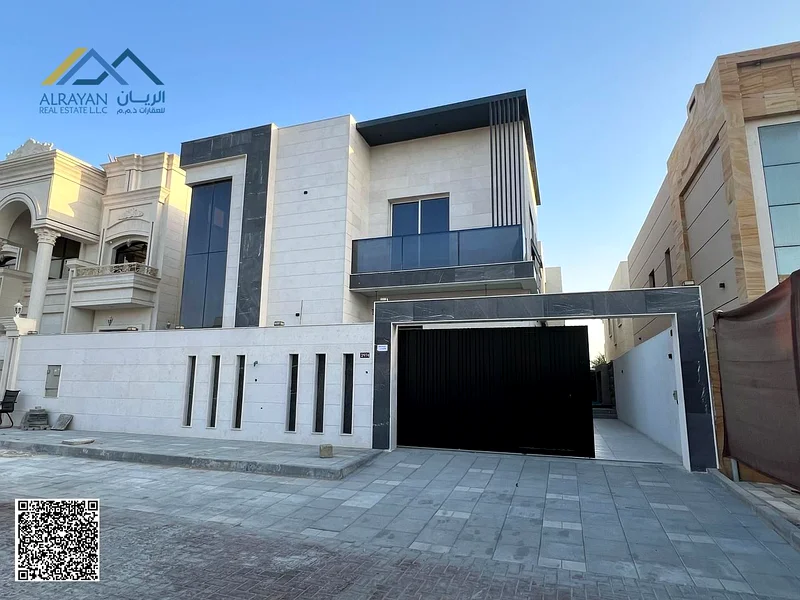 Direct from the owner: A luxurious super deluxe villa for sale in the Al Alia area of ​​Ajman, freehold for all nationalities at a special price.63871901388290111