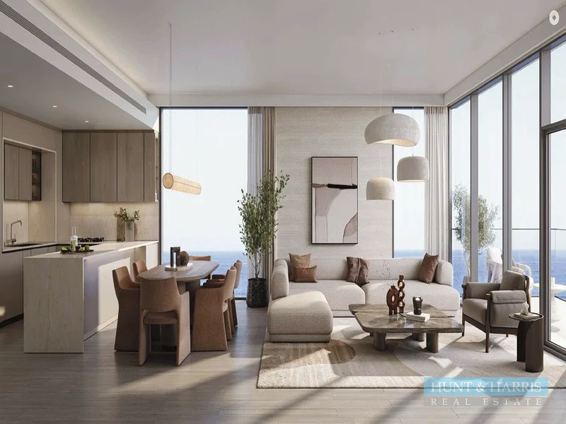 شقة بغرفتي نوم للبيع في مينا العرعر - تصميم عصري - حياة فاخرة63861749612290112