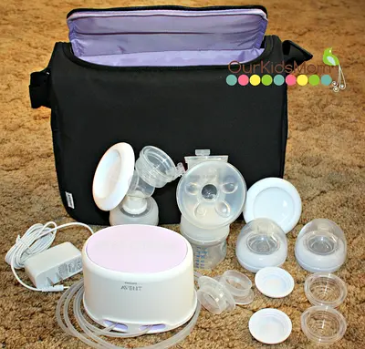 Brand New Philips Avent Electric Breast Pump with Accessories