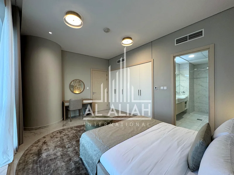 شقة فاخرة من غرفة نوم واحدة ومطبخ وحمام | مفروشة بالكامل | موقع مميز |62934686140545113