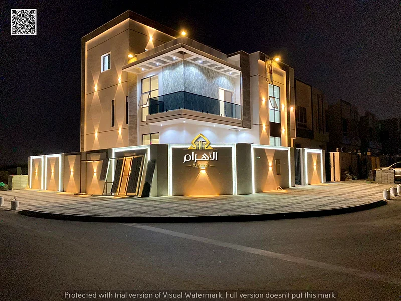 A villa with a price including registration and ownership fees on the main street, ready for occupancy in the most upscale areas of Ajman, freehold fo63902866199426110