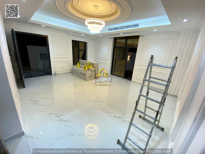 A villa with a price including registration and ownership fees on the main street, ready for occupancy in the most upscale areas of Ajman, freehold fo63902866199426114