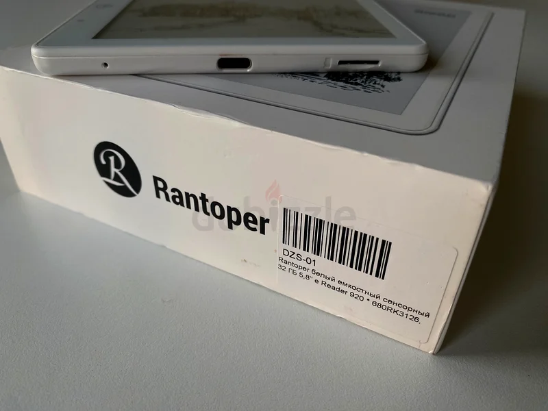 قارئ كتب إلكترونية جديد – Rantoper DZS-01 – شاشة لمس 5.8 بوصة، 32 جيجابايت – 180 درهمًا إماراتيًا63261816295171112