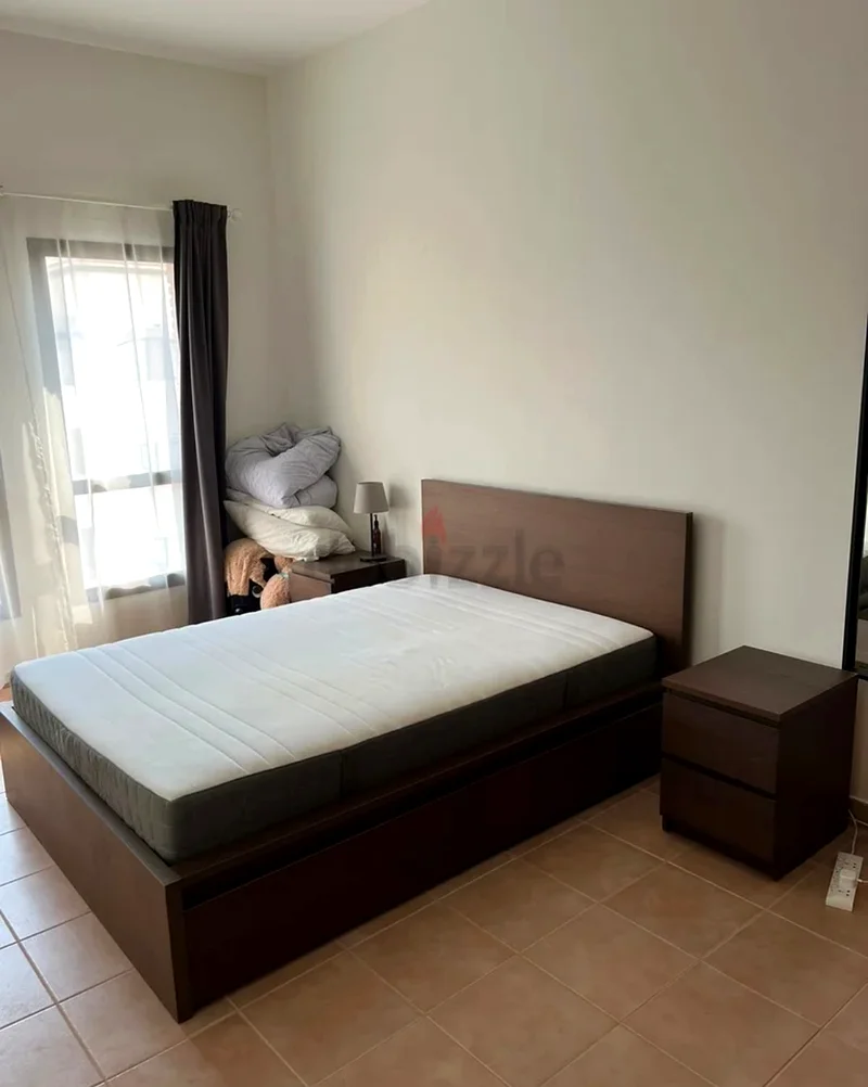 Ikea malm double bed with Ikea mattress 2 storage63210901435777111