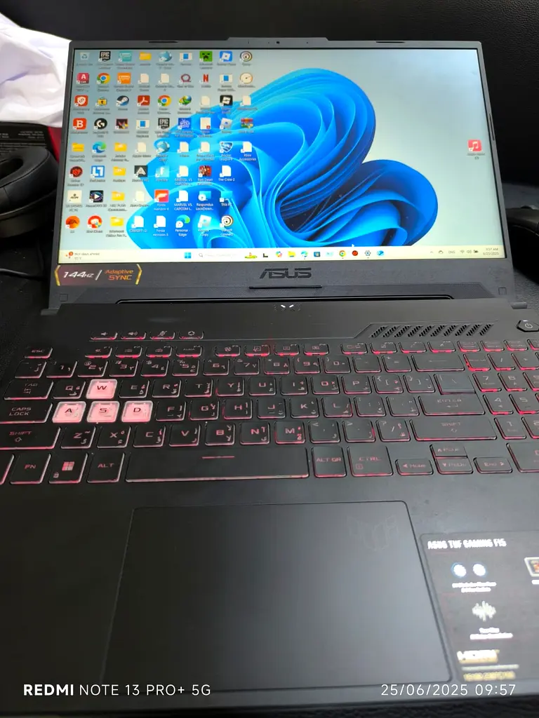 Asus TUF Gaming FX507ZC4 Laptop - 12th Gen Intel Core i5-12500H, 32GB RAM, 3GB SSD, 15.6" FHD 144Hz