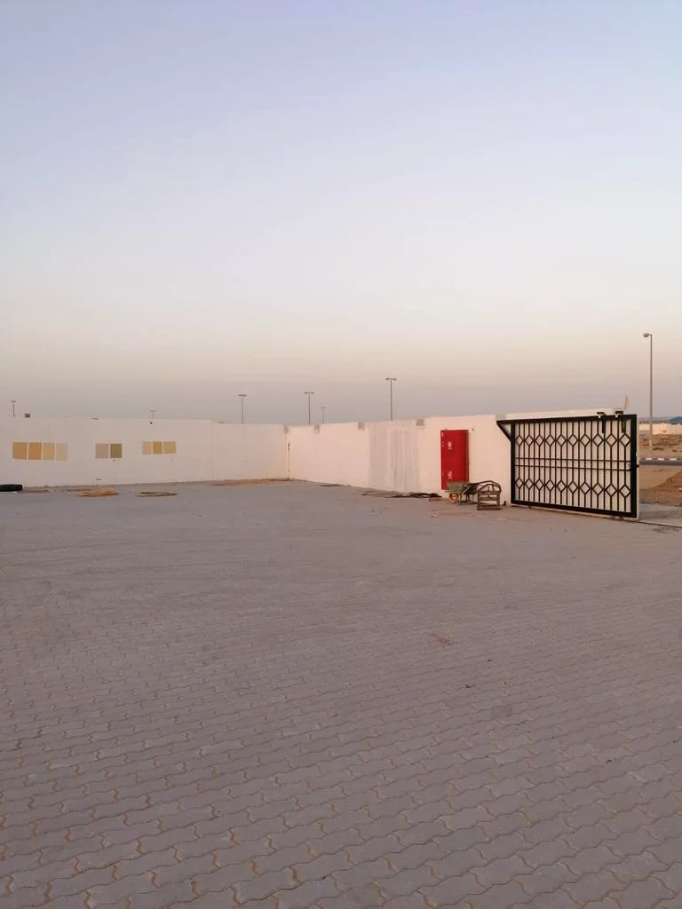 For sale, a fenced industrial land in Sharjah, Al Sajaa area, area 21,000 square feet631950712629781129