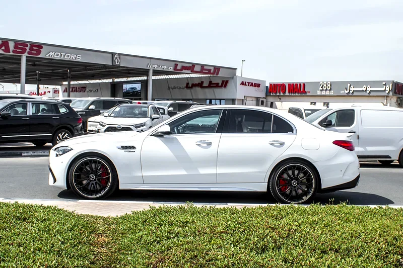 2024 - بنز C63s AMG - 6A GRADE - مثل الجديد تمامًا - فقط 7,000 كم63177100493057114