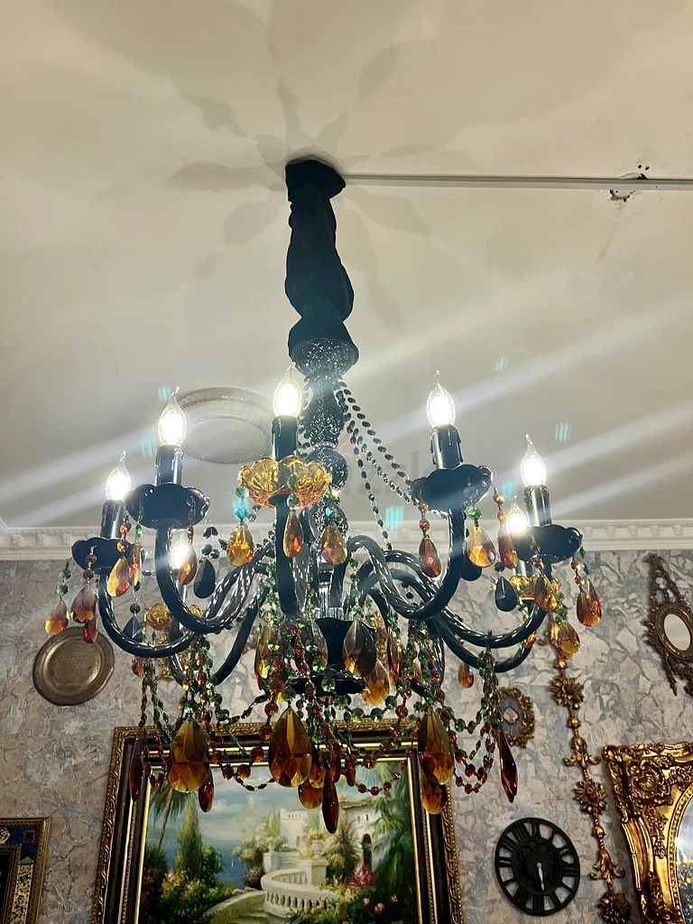 Elegant Vintage Chandeliers x2 Illuminate Your Home with Timeless Charm!63220830438402111