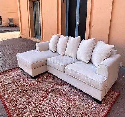 the one kingston lshape sofa beige