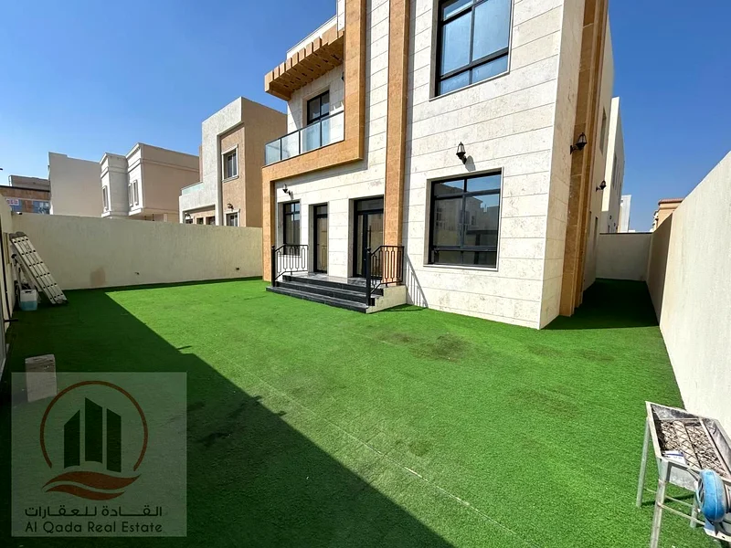 For sale, a villa in Ajman Al Zahia, 3 master rooms, a Majles room, a hall, and a maid’s room, freehold for all nationalities, Installment with out do63252423529347112