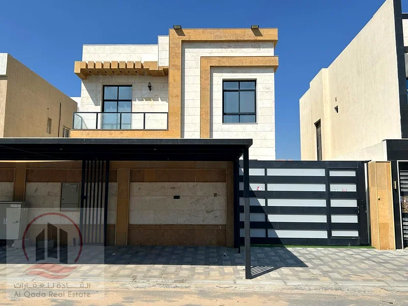 For sale, a villa in Ajman Al Zahia, 3 master rooms, a Majles room, a hall, and a maid’s room, freehold for all nationalities, Installment with out do63252423529347111